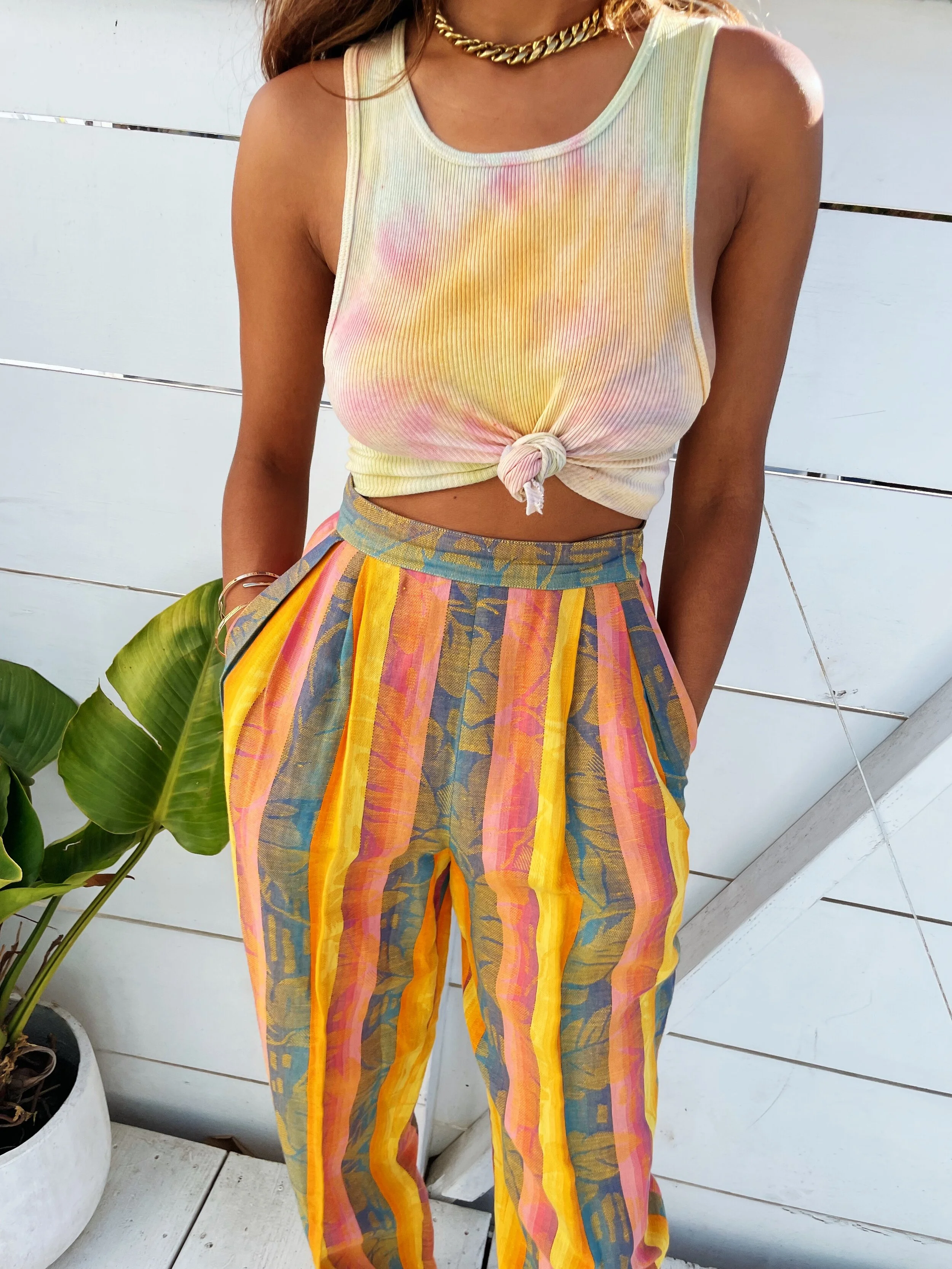 1980s Christian Dior Sunset Pants — Madly Vintage